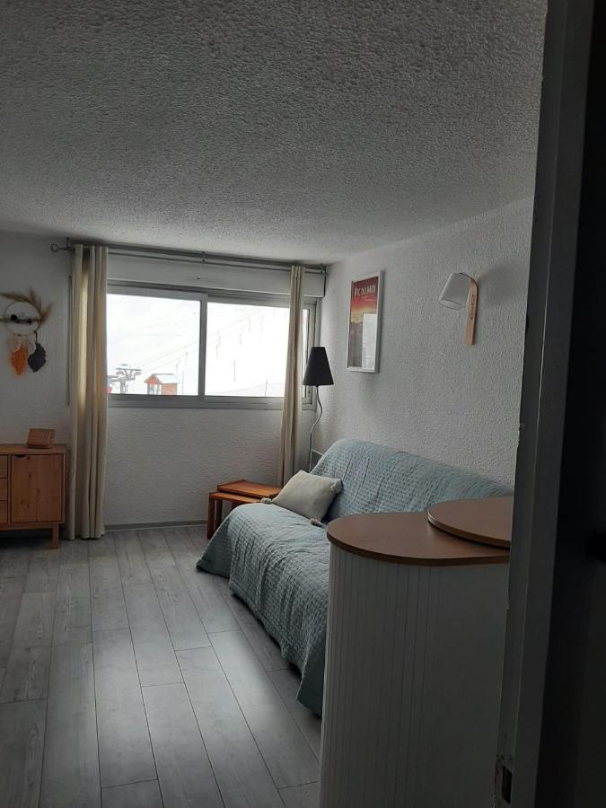 Studio La Mongie Au Pied Des Pistes Parking Couvert Exteriör bild