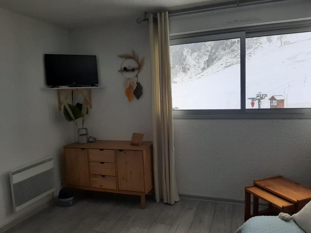 Studio La Mongie Au Pied Des Pistes Parking Couvert Exteriör bild